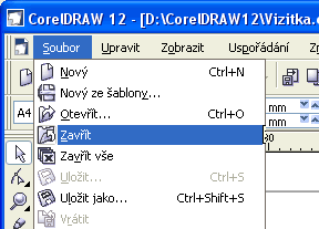 Zavřít dokument
