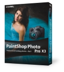 grafický software Corel PaintShop Photo Pro X3