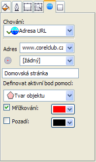 Záložka Internet panelu Vlastnosti vlastnosti_internet