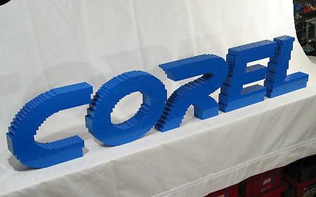 Logo COREL z lega