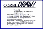 CorelDRAW 1.21